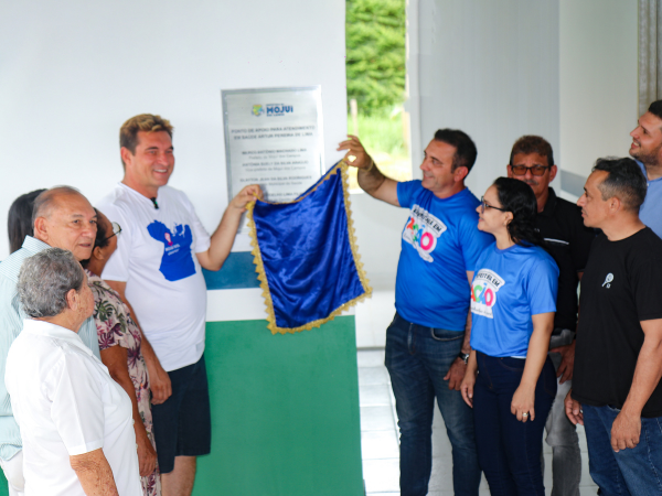 Prefeitura de Mojuí dos Campos inaugura Ponto de Apoio para Atendimento em Saúde na comunidade Igarapé da Pedra